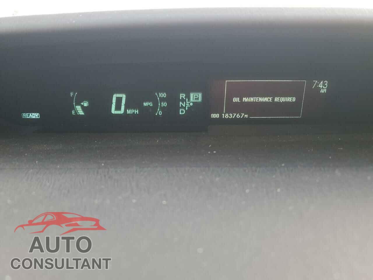 TOYOTA PRIUS 2011 - JTDKN3DU1B1439827