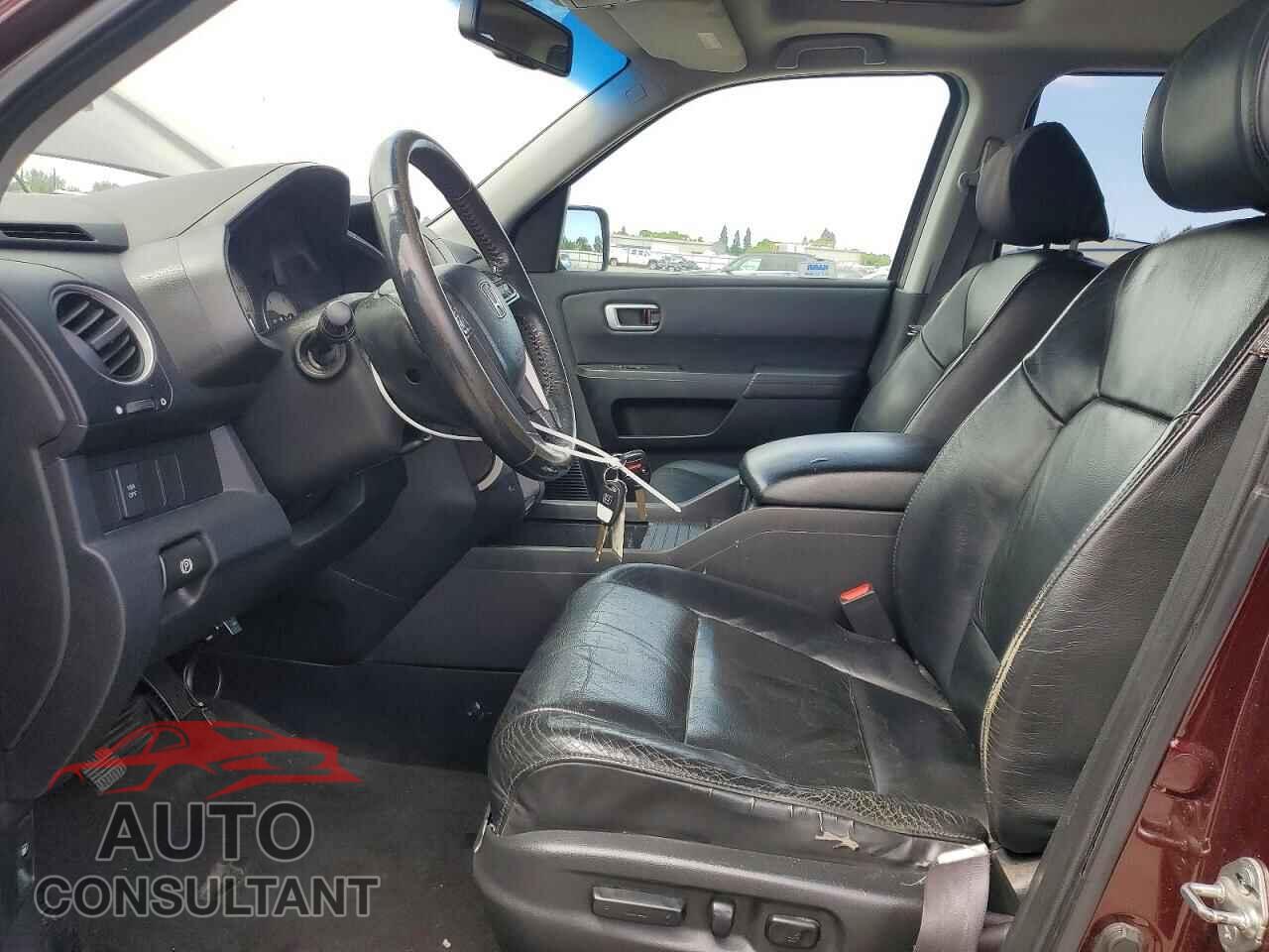 HONDA PILOT 2009 - 5FNYF48589B005437