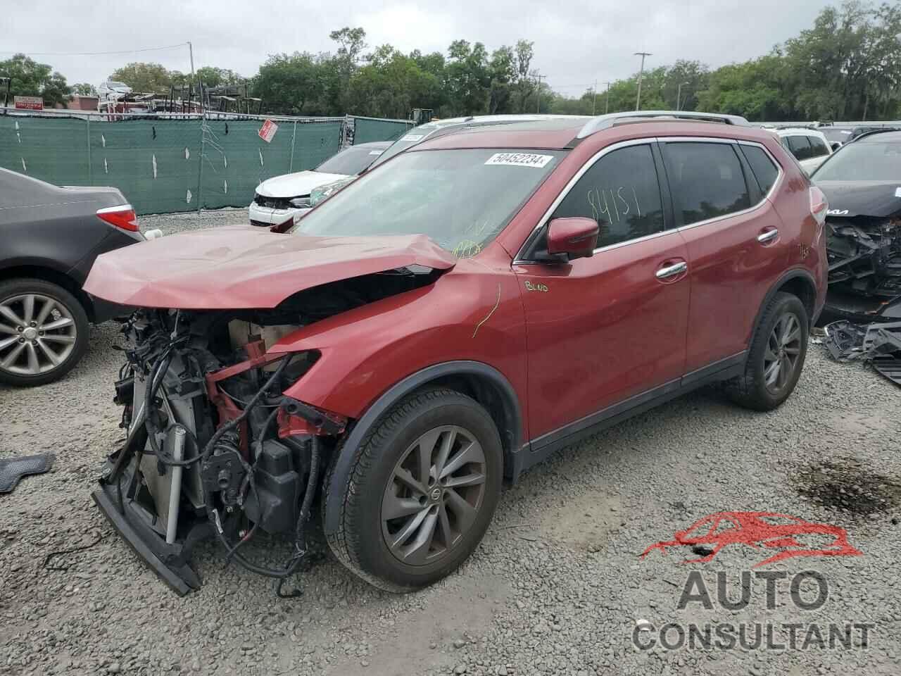 NISSAN ROGUE 2016 - 5N1AT2MT2GC815798