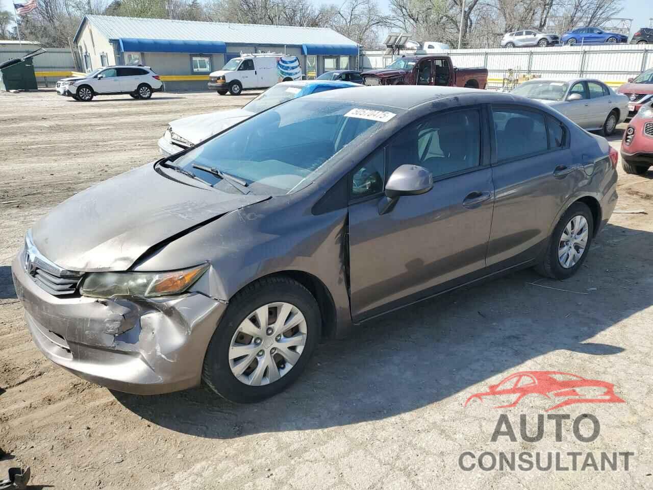HONDA CIVIC 2012 - 2HGFB2F51CH536685
