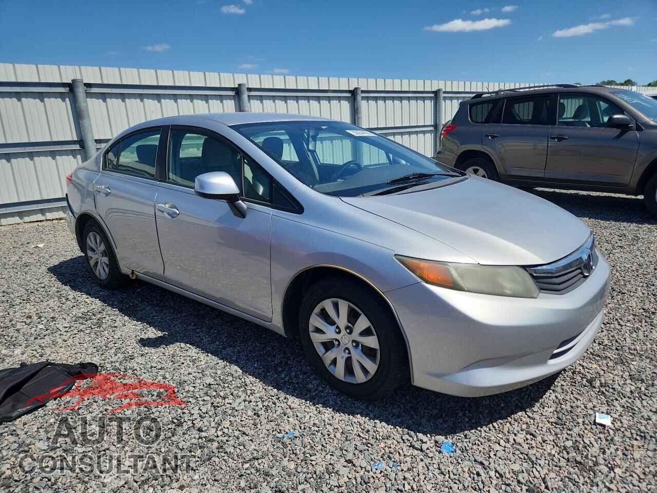 HONDA CIVIC 2012 - 19XFB2F57CE015688