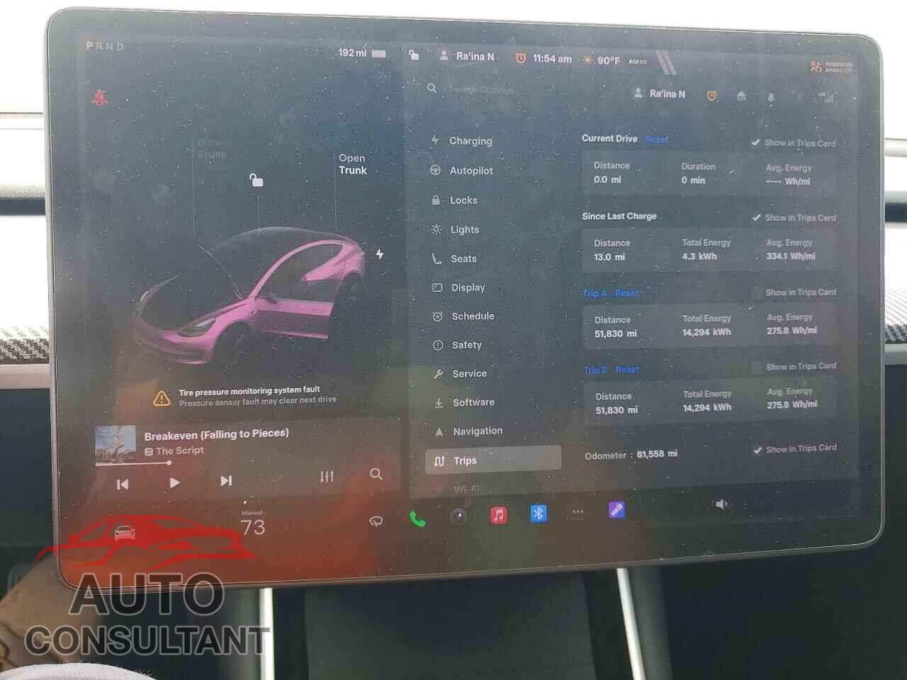 TESLA MODEL 3 2020 - 5YJ3E1EB3LF618563