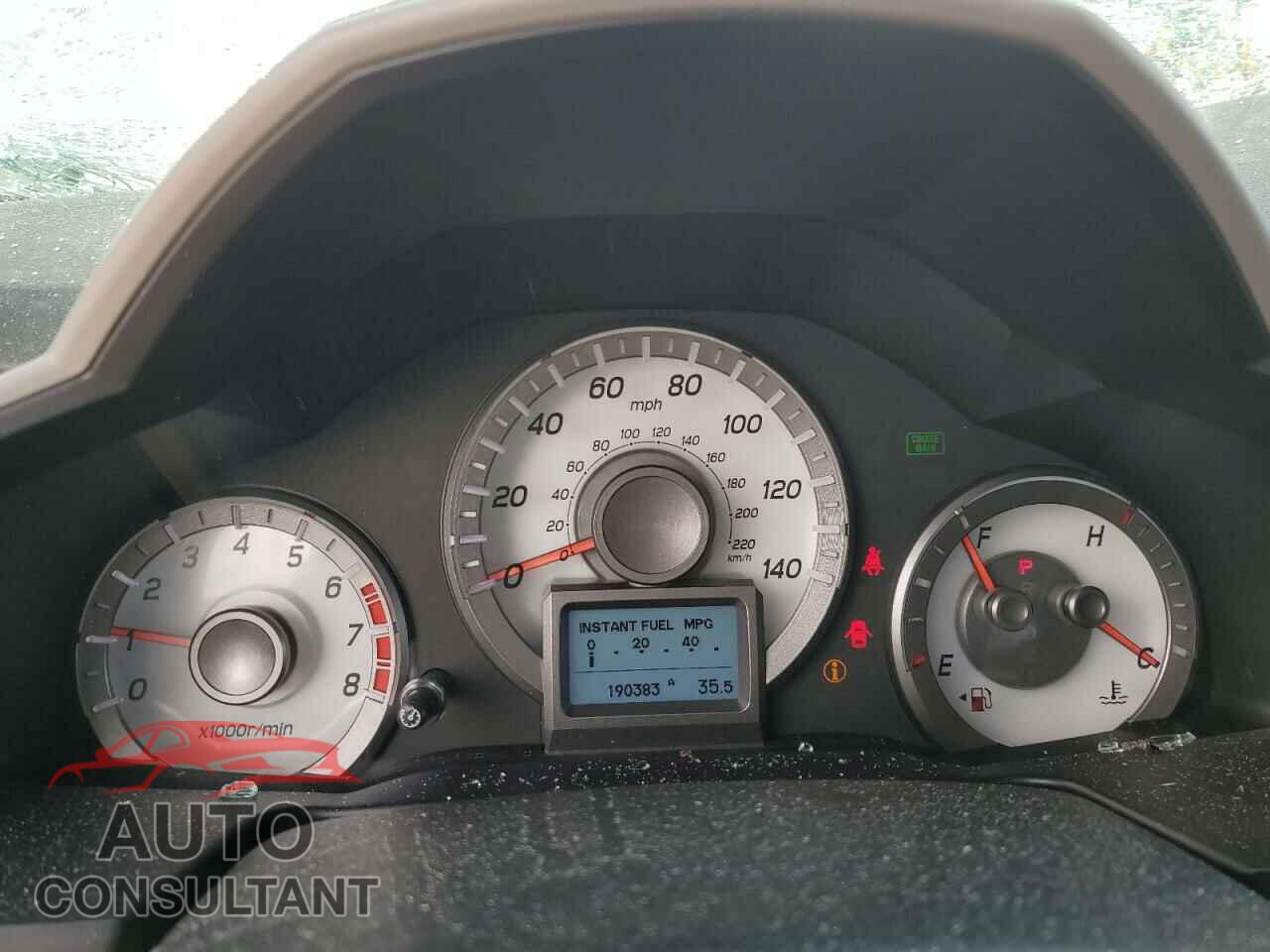 HONDA PILOT 2012 - 5FNYF4H96CB085752