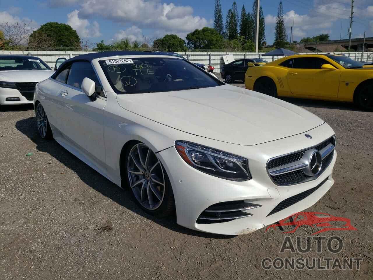 MERCEDES-BENZ S-CLASS 2019 - WDDXK8DB2KA039565