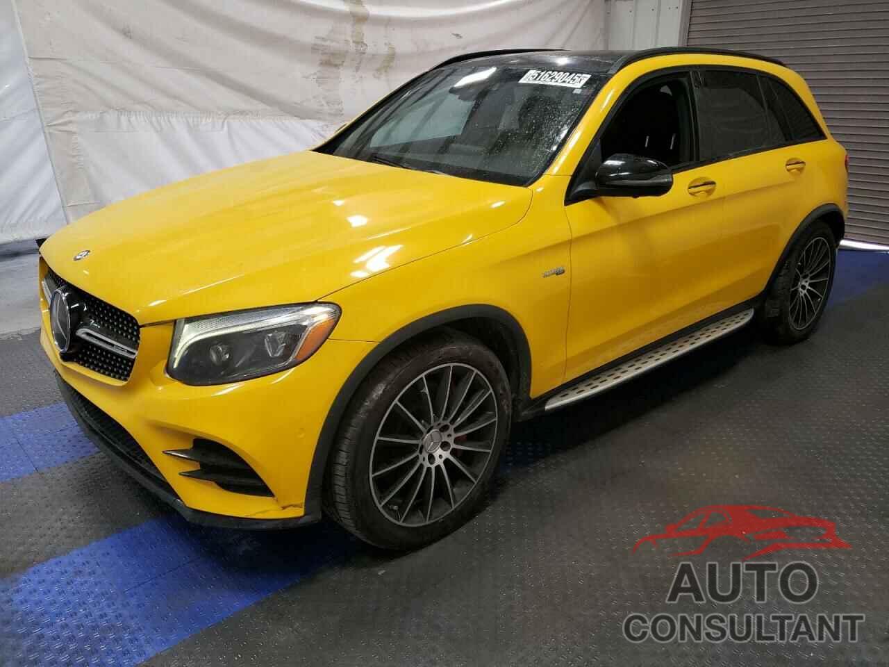 MERCEDES-BENZ GLC-CLASS 2017 - WDC0G6EBXHF152542