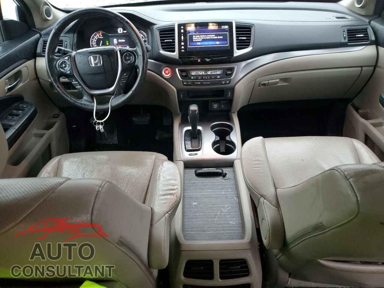 HONDA RIDGELINE 2017 - 5FPYK2F68HB008114