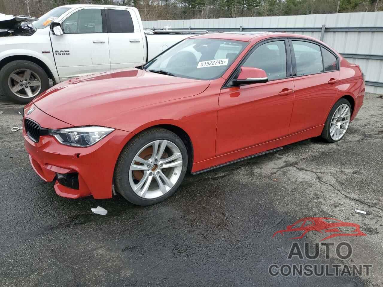 BMW 3 SERIES 2013 - WBA3B5G54DNS04473
