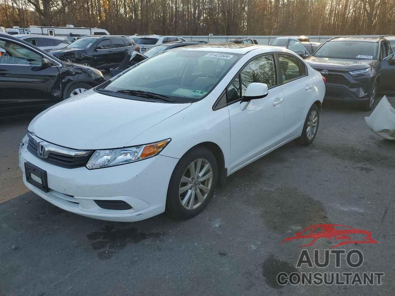 HONDA CIVIC 2012 - 19XFB2F89CE372607
