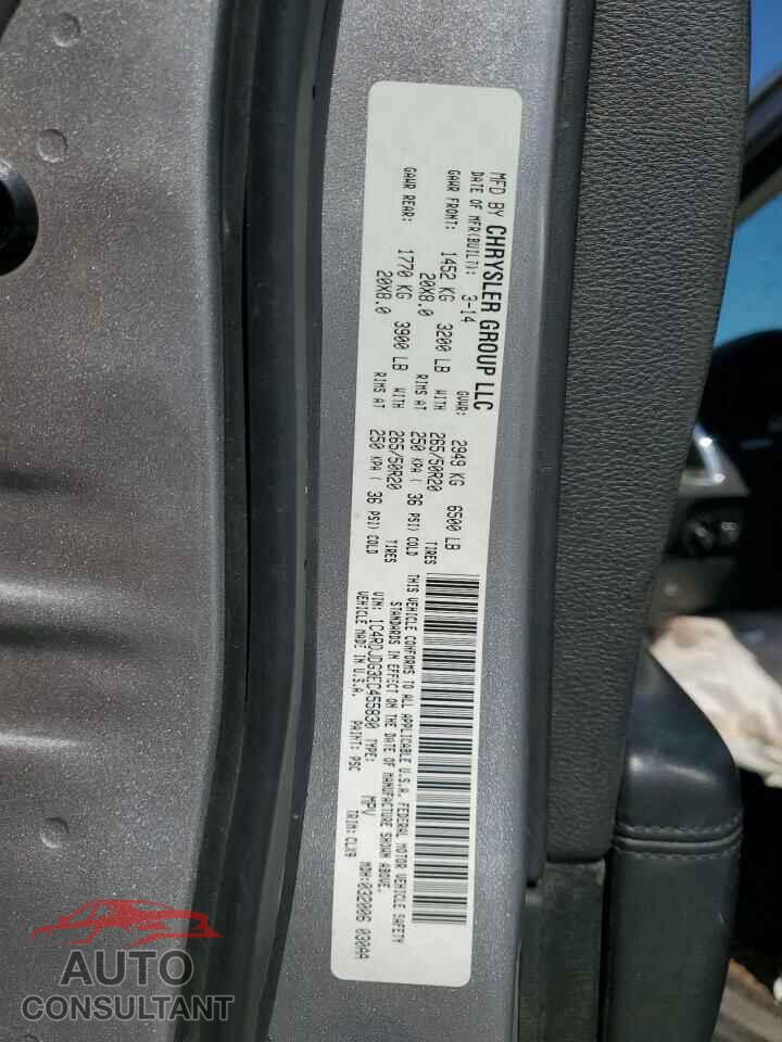 DODGE DURANGO 2014 - 1C4RDJDG3EC455830