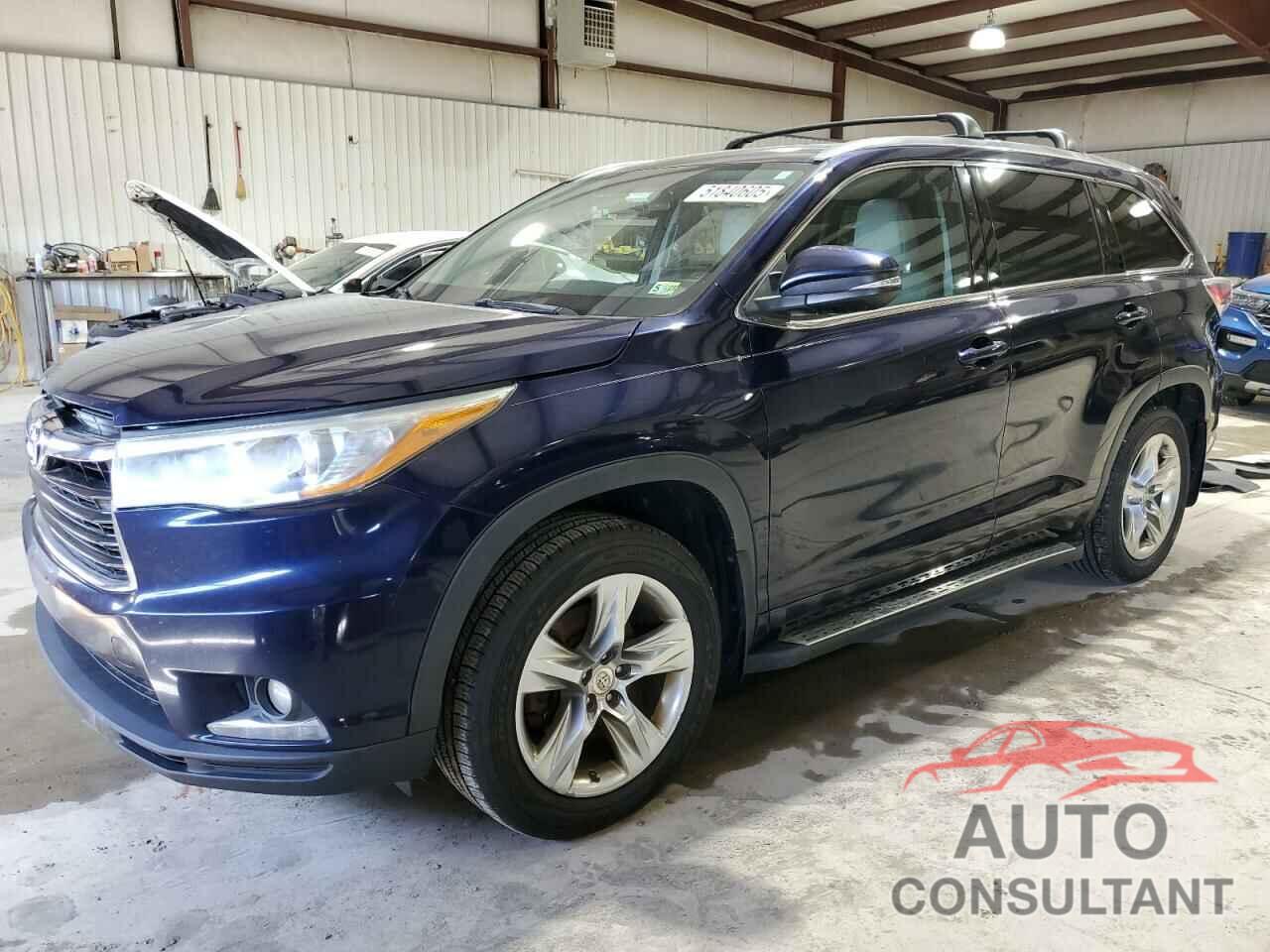TOYOTA HIGHLANDER 2015 - 5TDDKRFH2FS092411