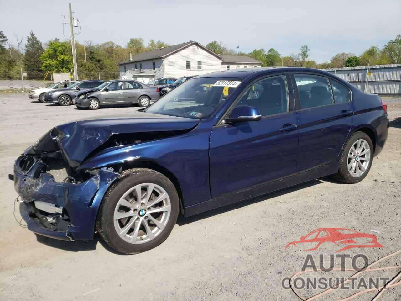 BMW 3 SERIES 2017 - WBA8E5G36HNU44786