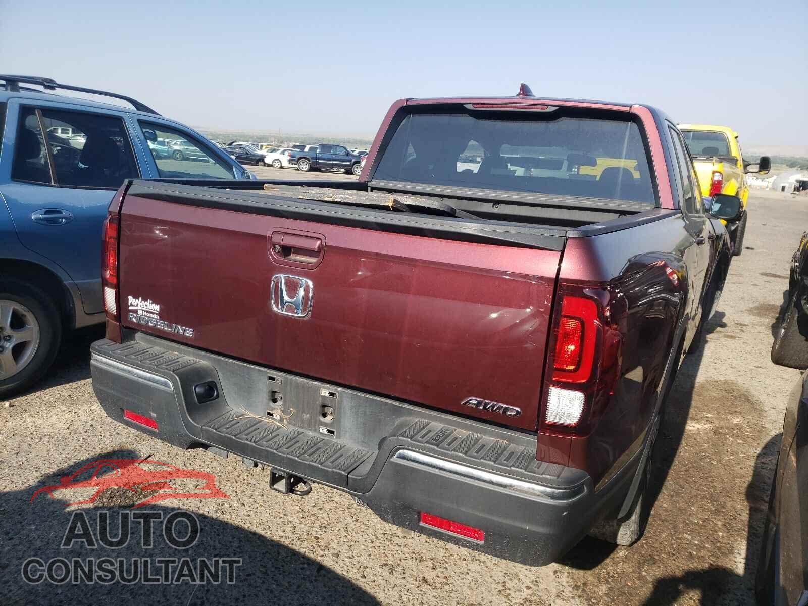 HONDA RIDGELINE 2017 - 5FPYK3F66HB036211