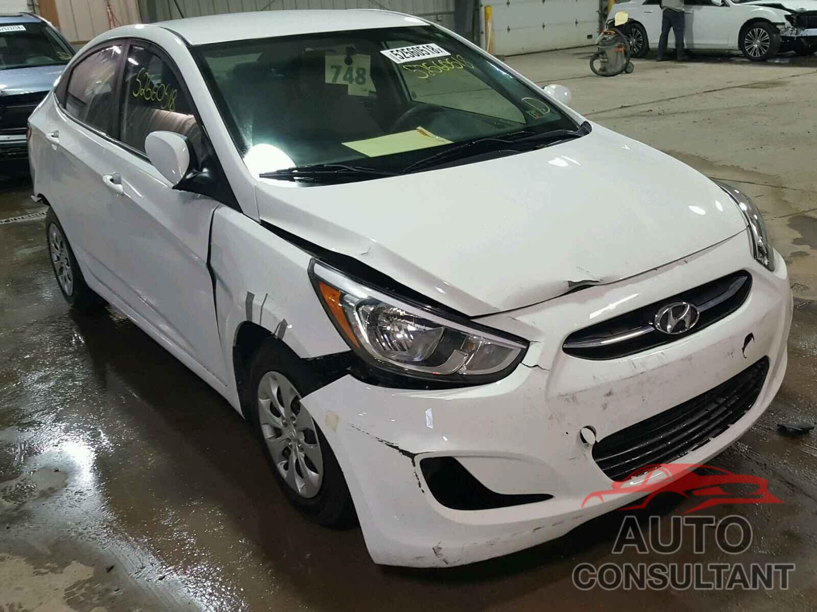 HYUNDAI ACCENT 2016 - KMHCT4AE7GU990522