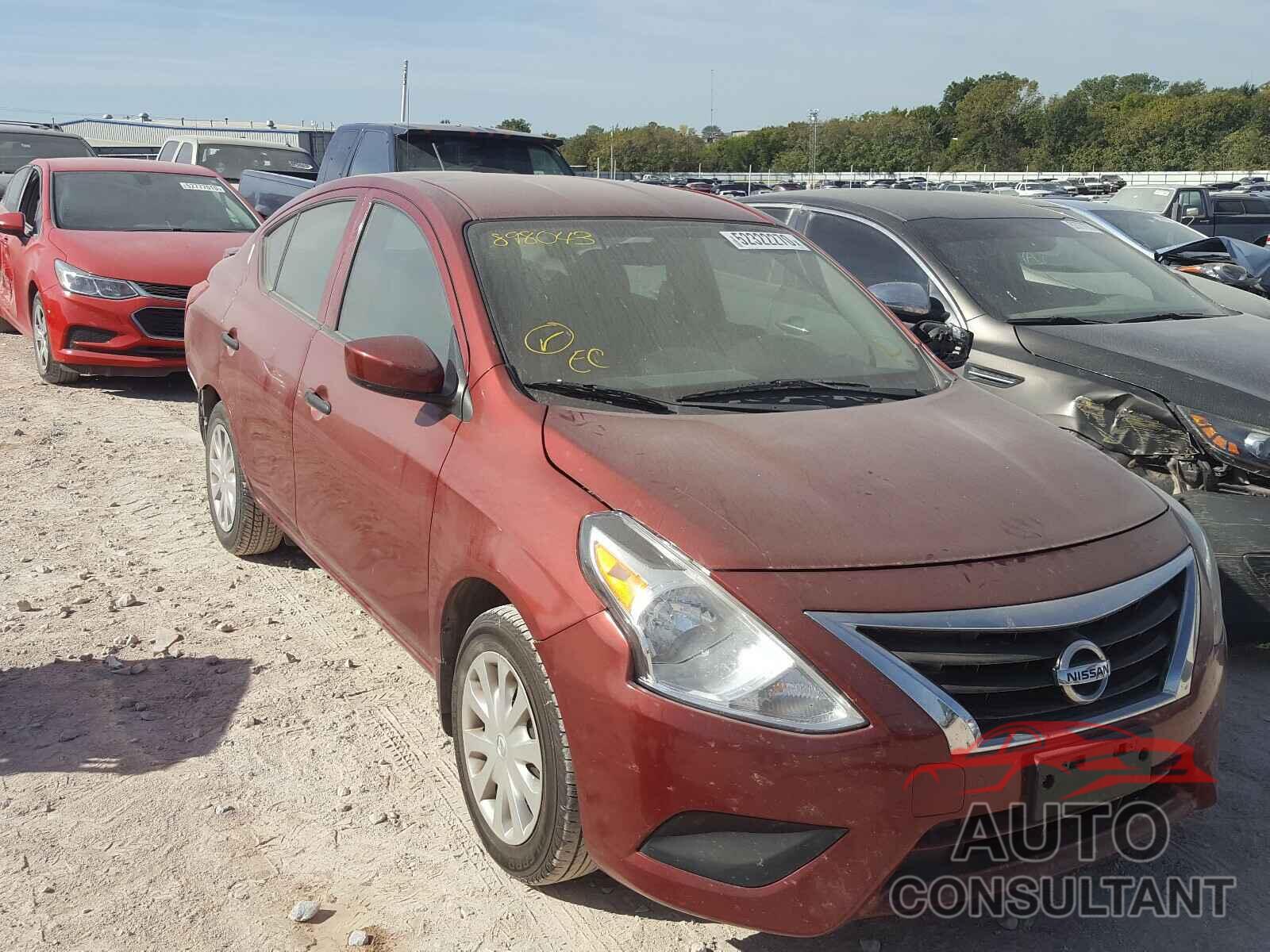 NISSAN VERSA 2016 - 3N1CN7AP8GL898043