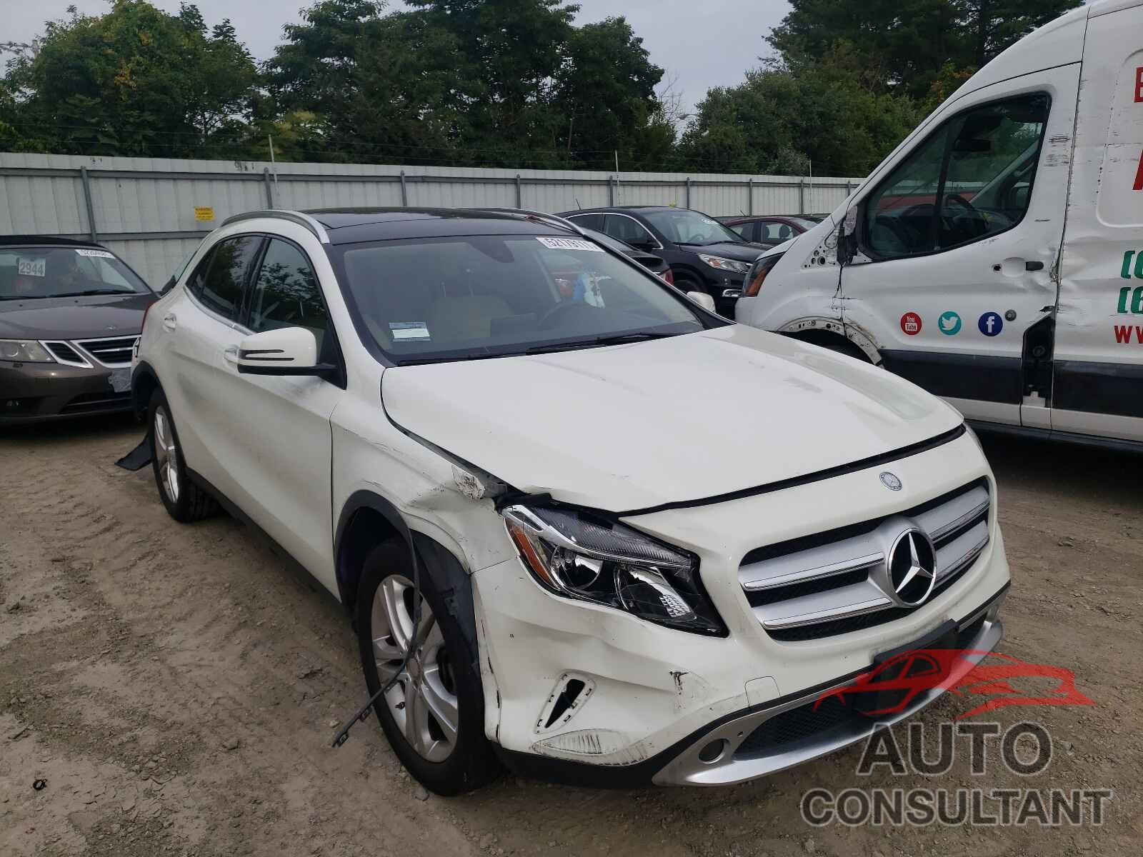 MERCEDES-BENZ GLA-CLASS 2016 - WDCTG4GB9GJ248026