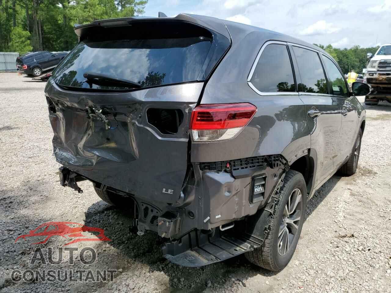 TOYOTA HIGHLANDER 2017 - 5TDZZRFH4HS218529