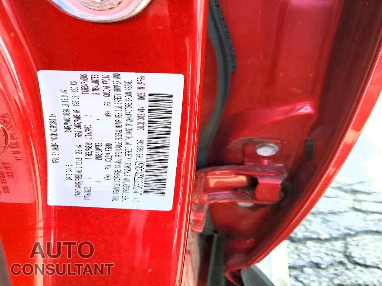 MAZDA CX-3 2016 - JM1DKFD75G0140450