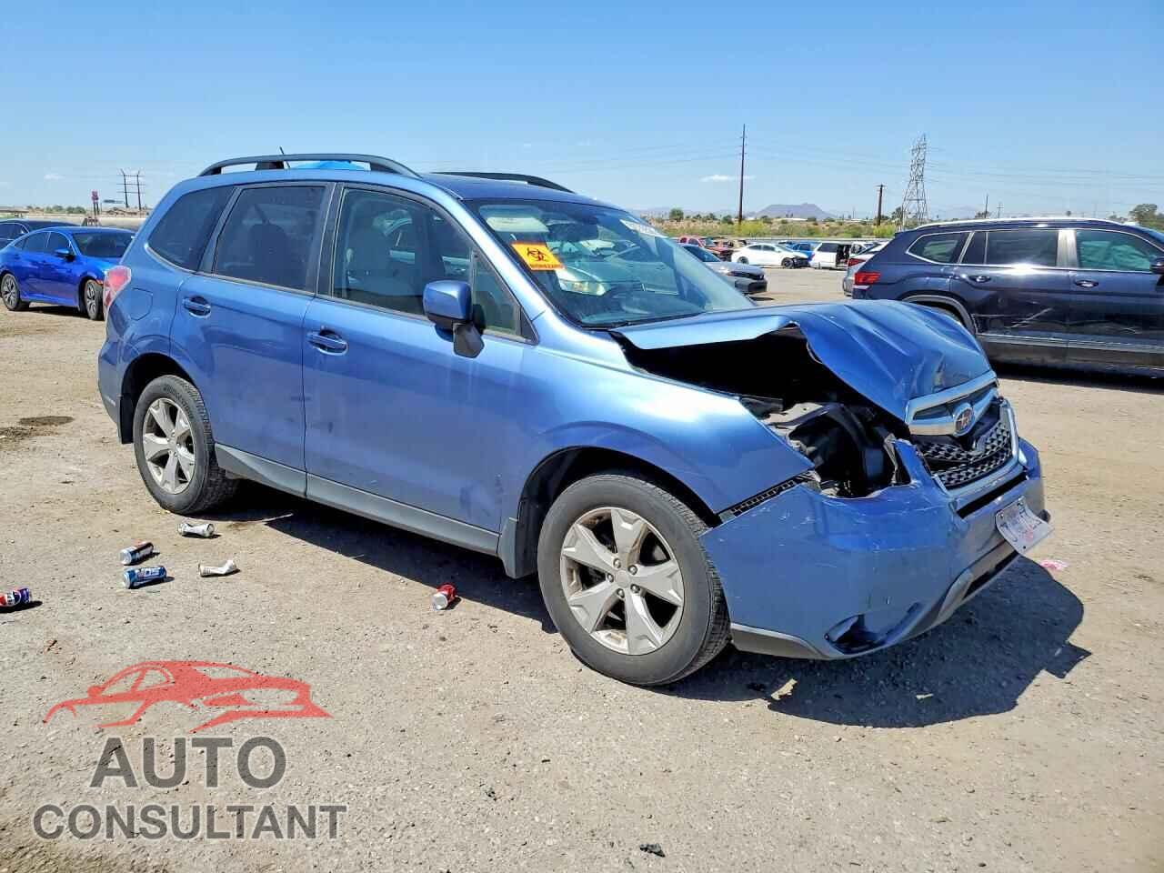 SUBARU FORESTER 2015 - JF2SJAFC2FH504560