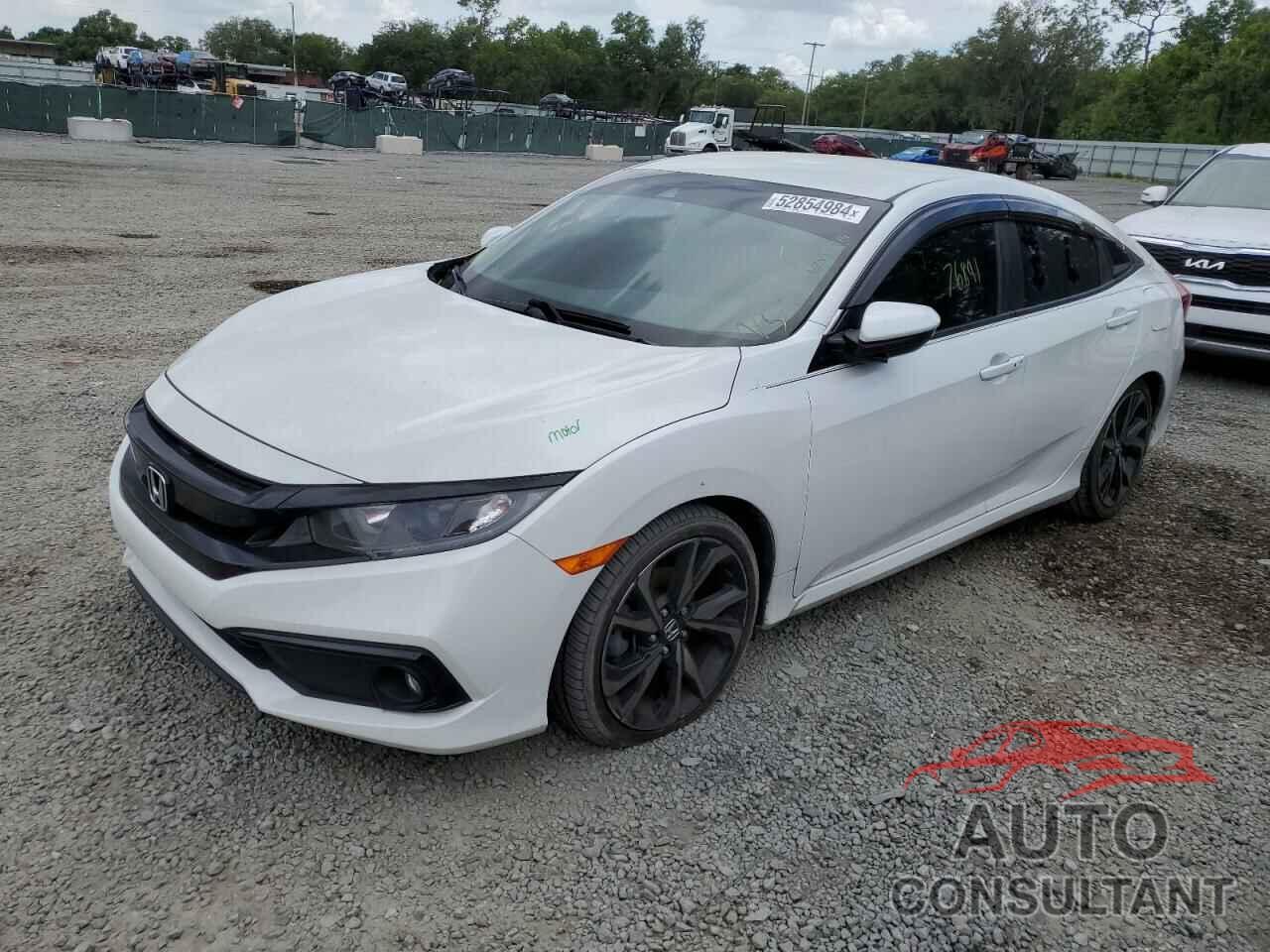 HONDA CIVIC 2019 - 2HGFC2F86KH587573