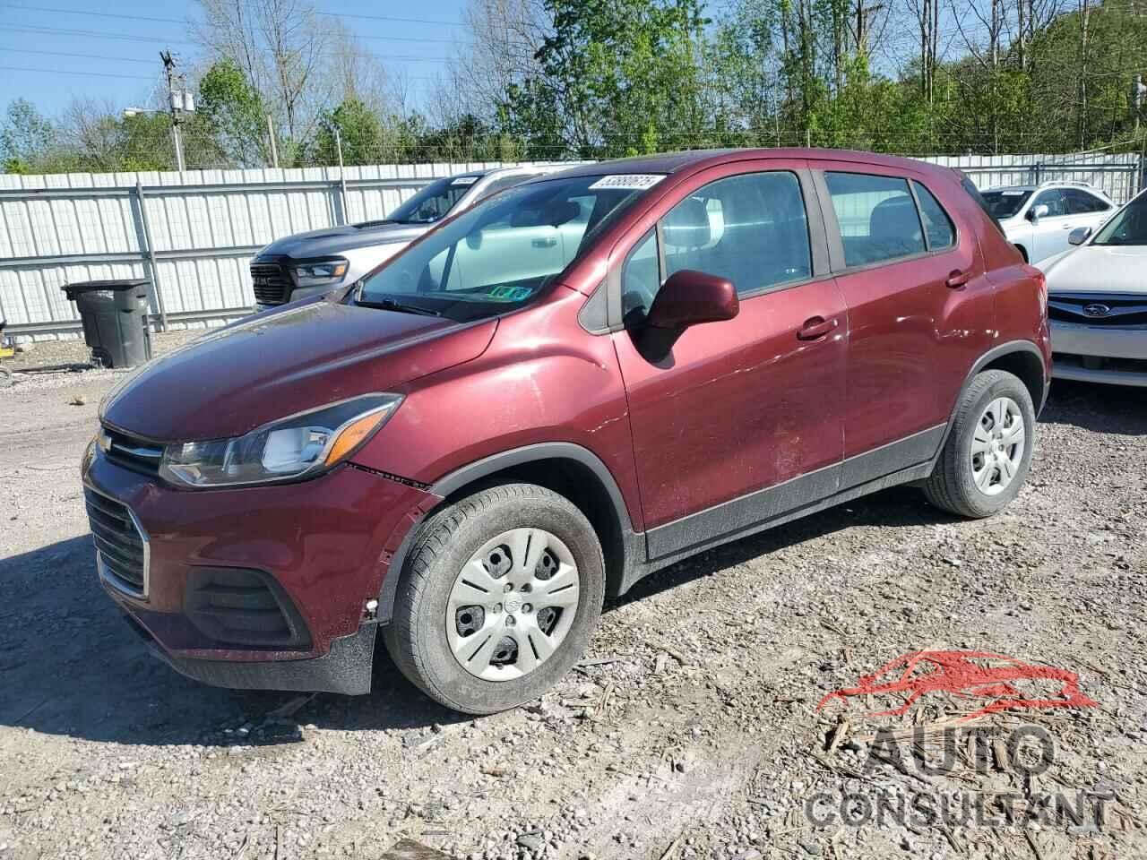 CHEVROLET TRAX 2017 - 3GNCJKSBXHL217422