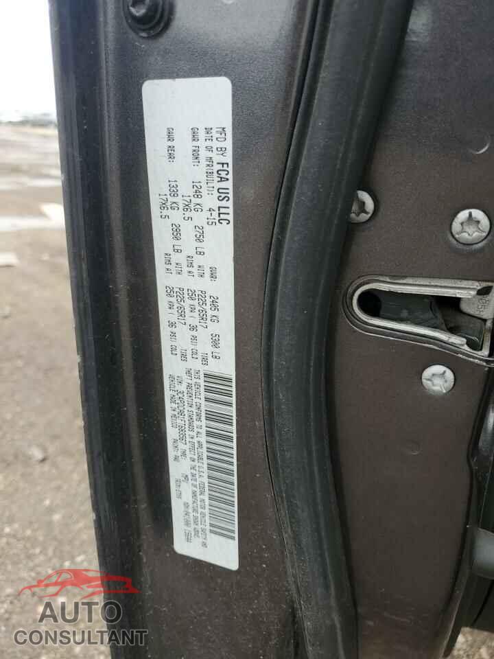 DODGE JOURNEY 2015 - 3C4PDCAB1FT683567