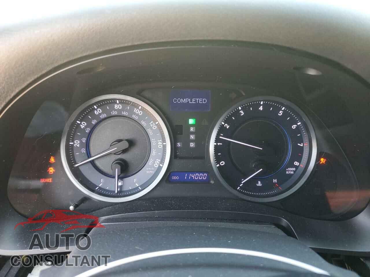 LEXUS IS 2011 - JTHBF5C28B5149052