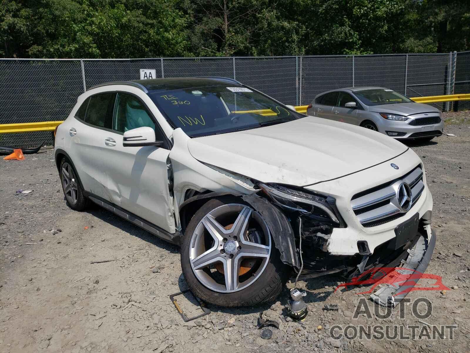 MERCEDES-BENZ GLA-CLASS 2017 - WDCTG4GB8HJ318889