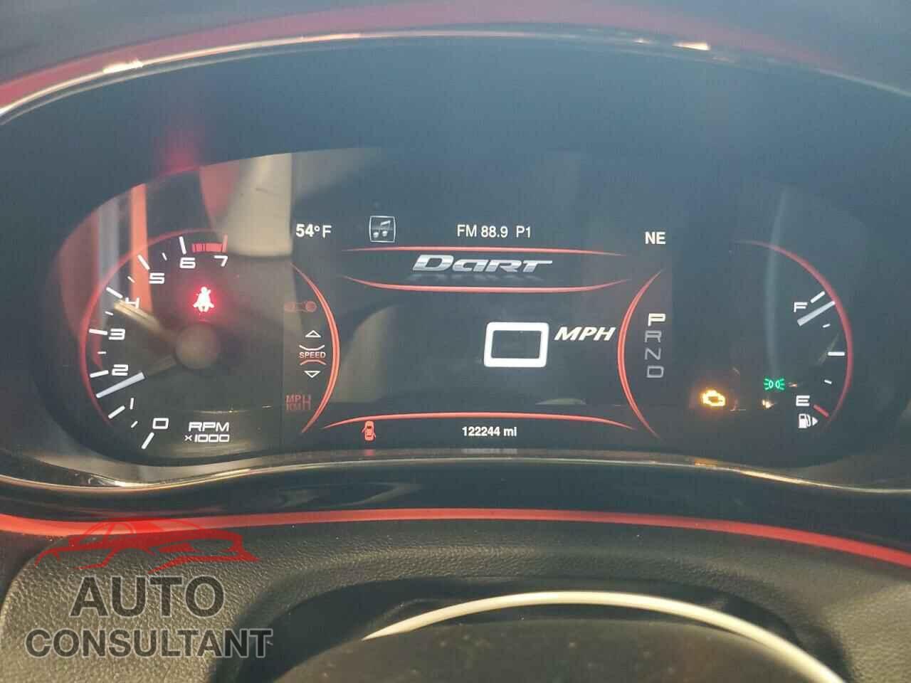 DODGE DART 2015 - 1C3CDFEB9FD363434
