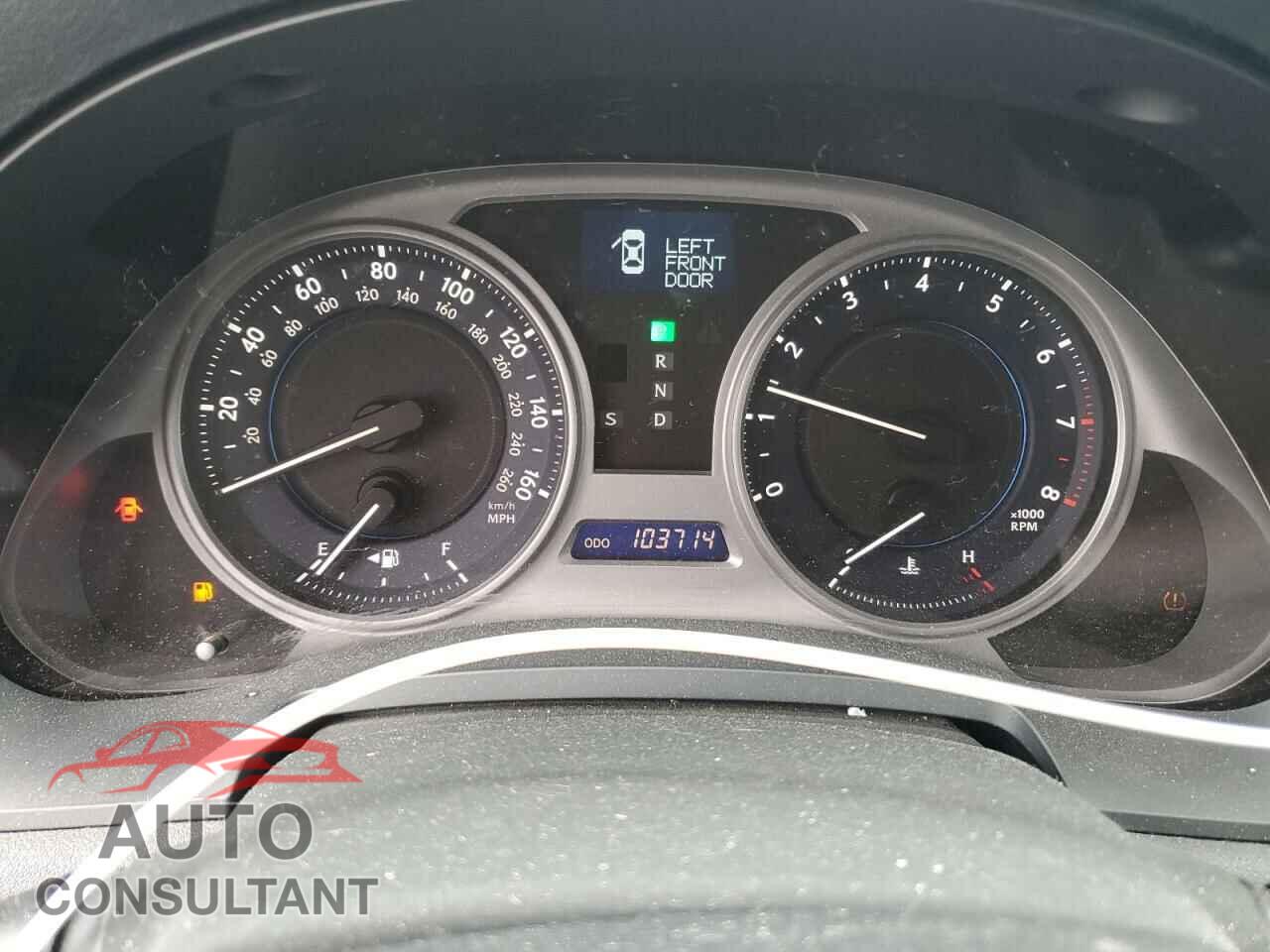 LEXUS IS 2010 - JTHCF5C29A5041560