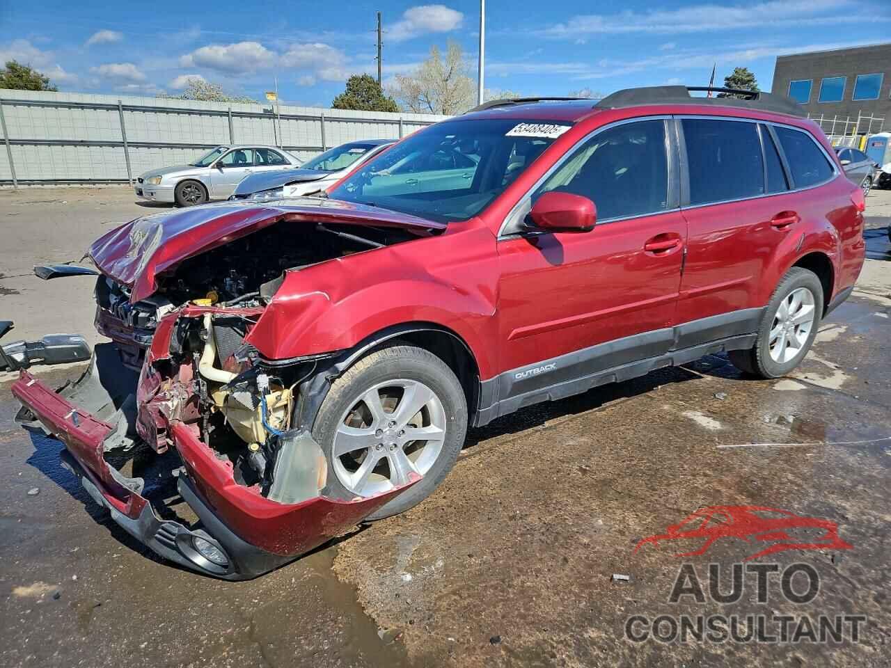SUBARU OUTBACK 2013 - 4S4BRBKC3D3267599