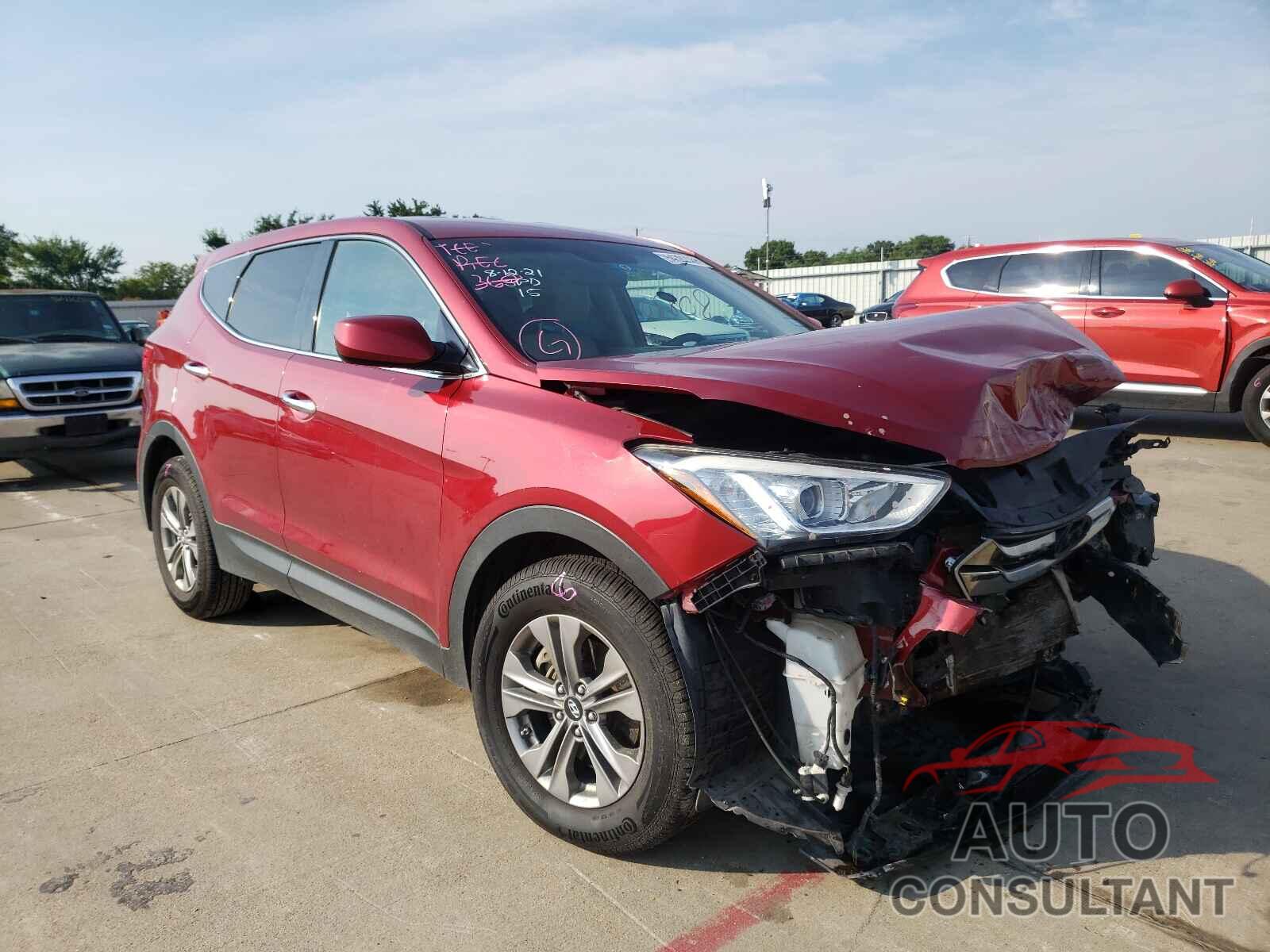 HYUNDAI SANTA FE 2016 - 5XYZT3LB7GG348234