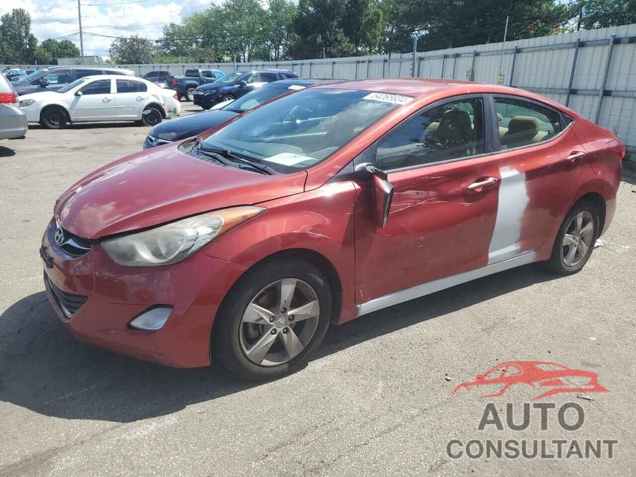 HYUNDAI ELANTRA 2013 - KMHDH4AE9DU619153