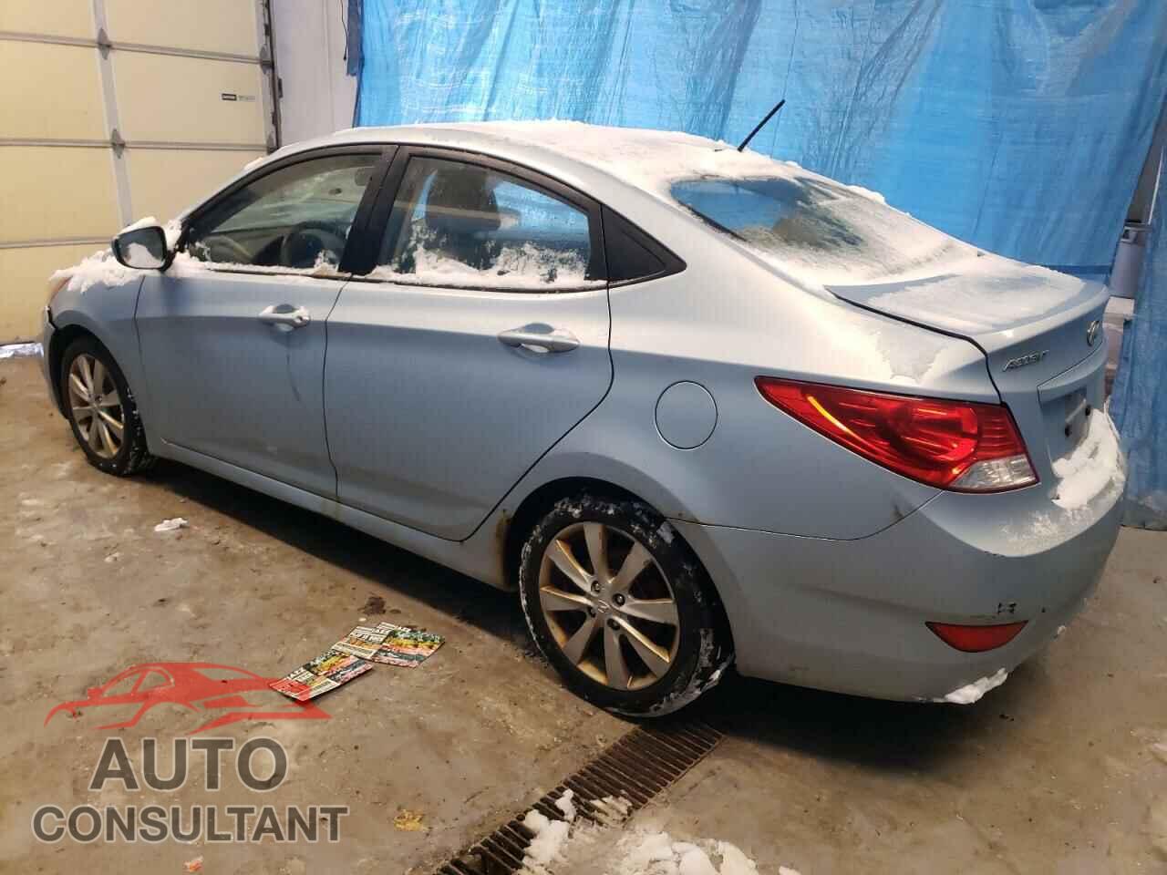 HYUNDAI ACCENT 2012 - KMHCU4AE6CU078780