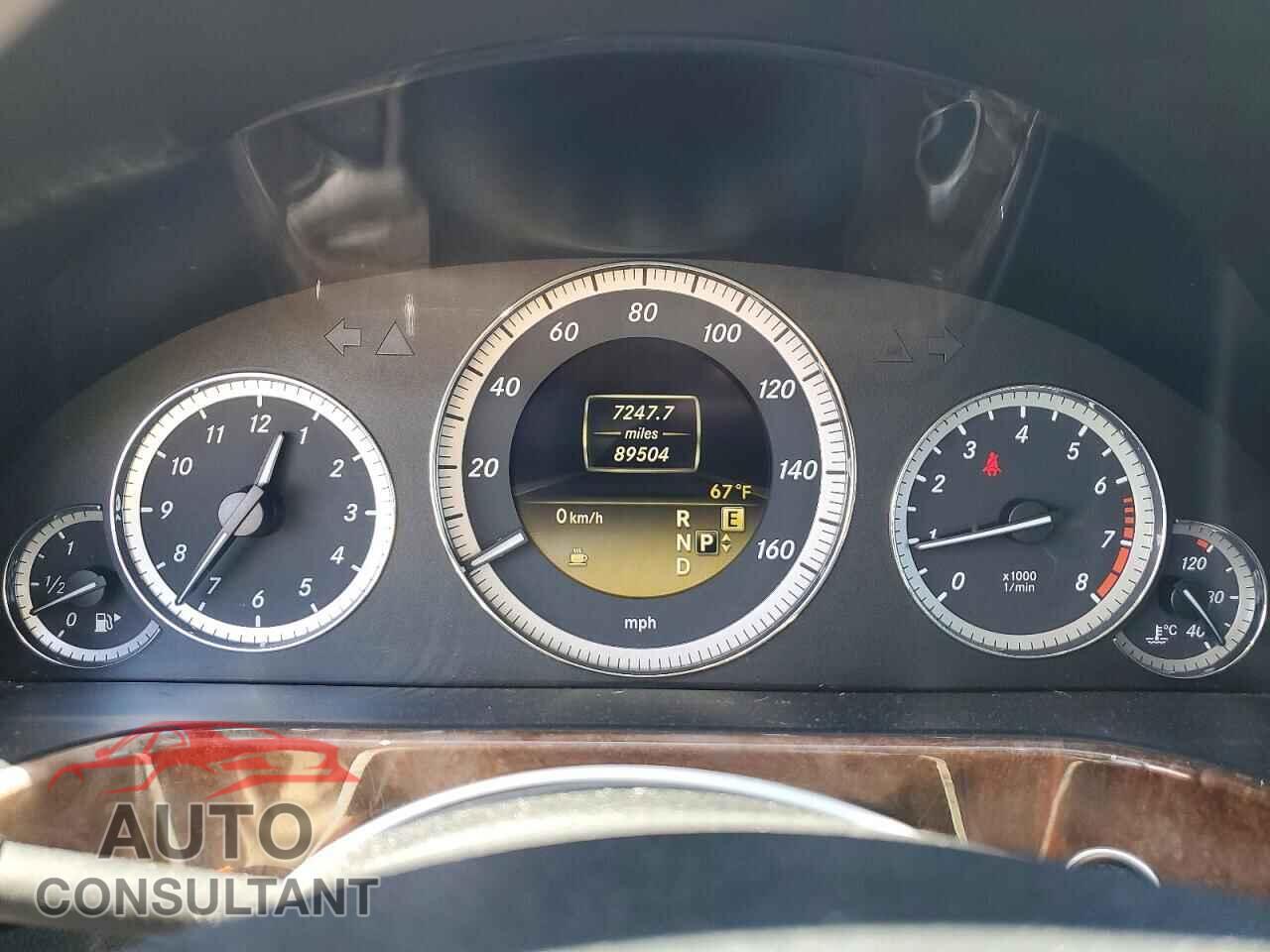 MERCEDES-BENZ E-CLASS 2012 - WDDHF8JB9CA556148