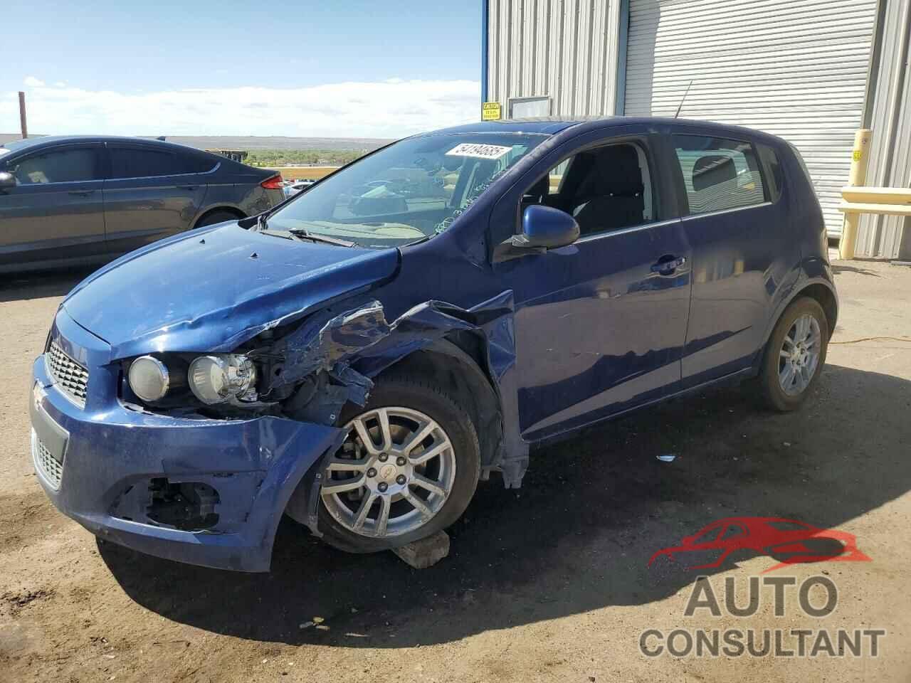 CHEVROLET SONIC 2012 - 1G1JC6SH2C4219260