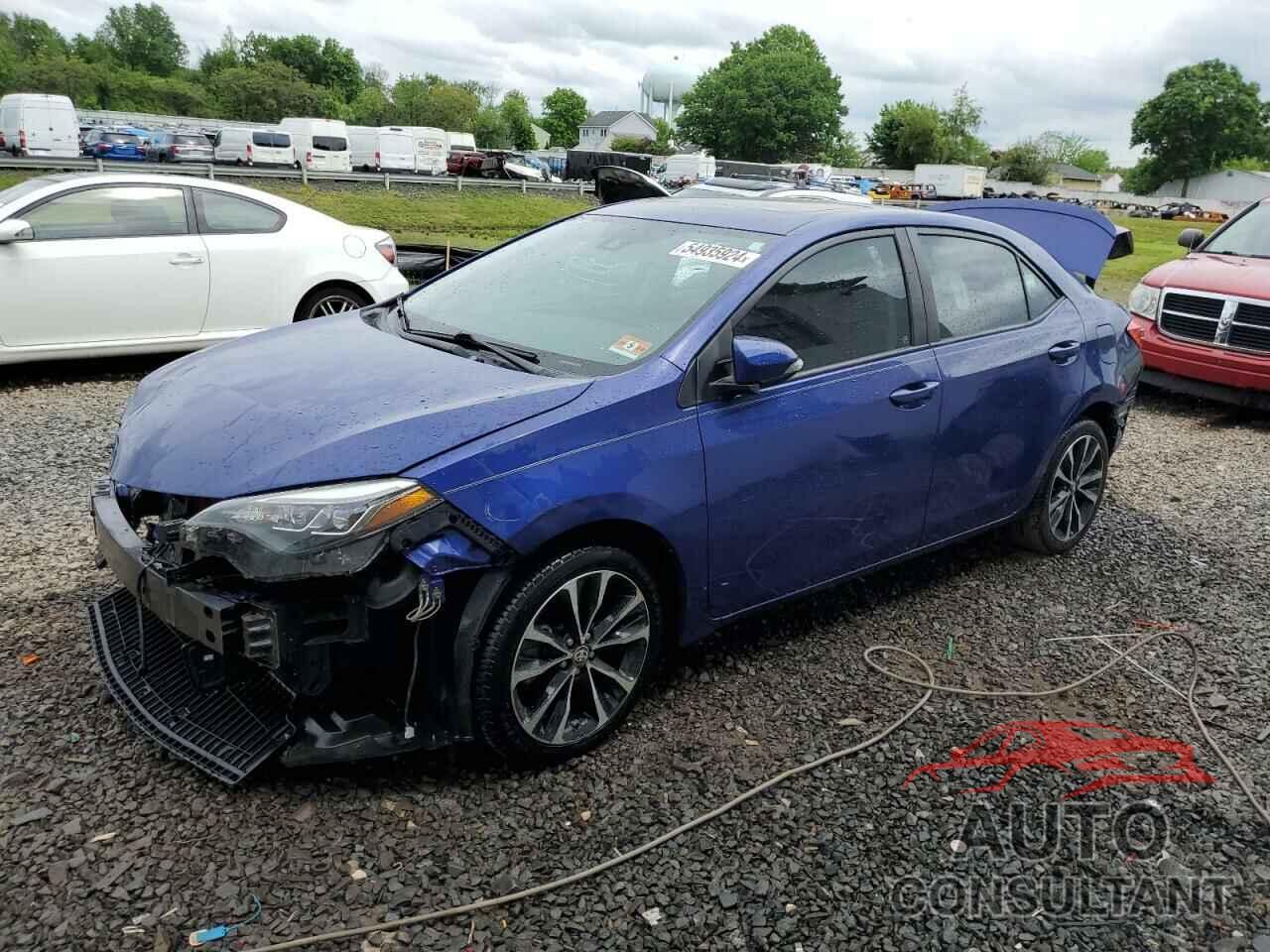 TOYOTA COROLLA 2017 - 2T1BURHE6HC788477