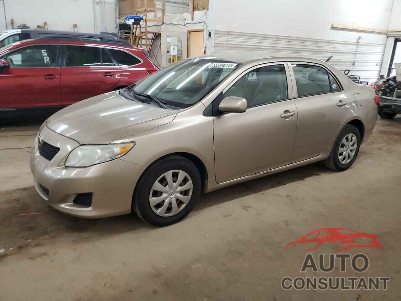 TOYOTA COROLLA 2009 - 1NXBU40E79Z044692