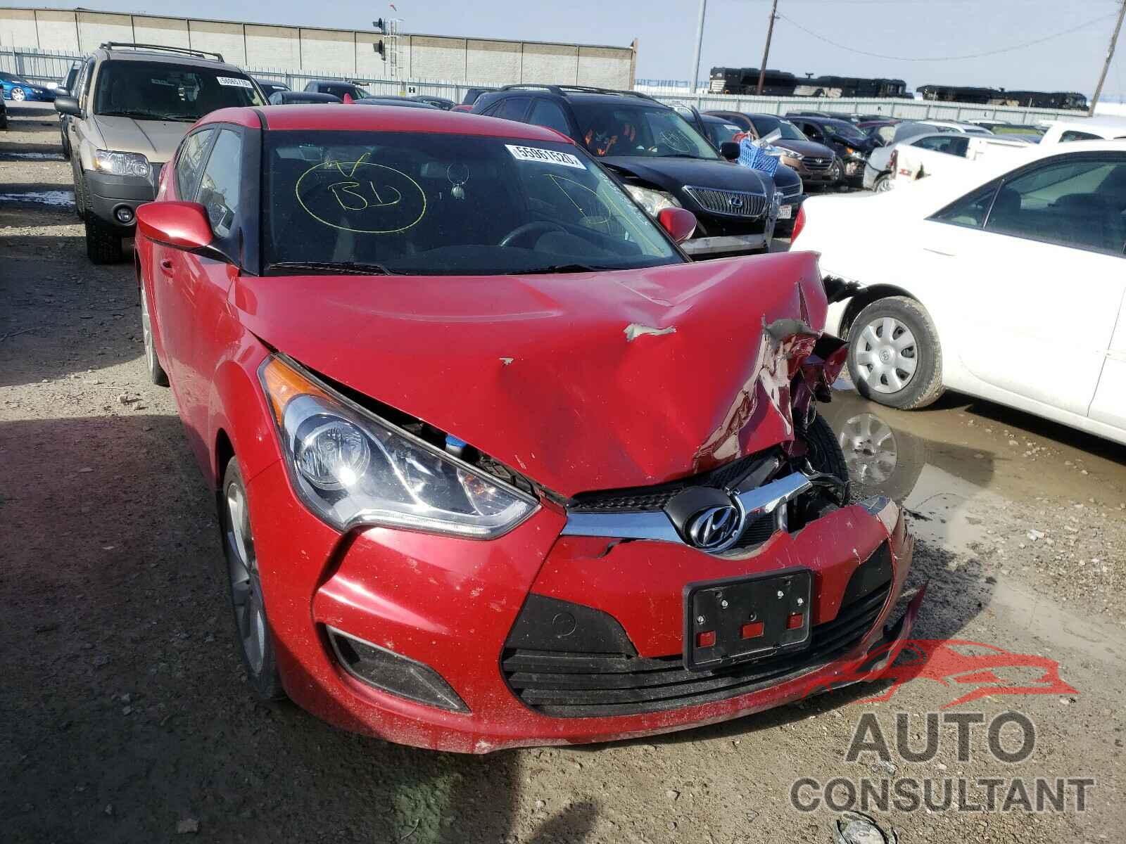 HYUNDAI VELOSTER 2016 - KMHTC6AD5GU280313