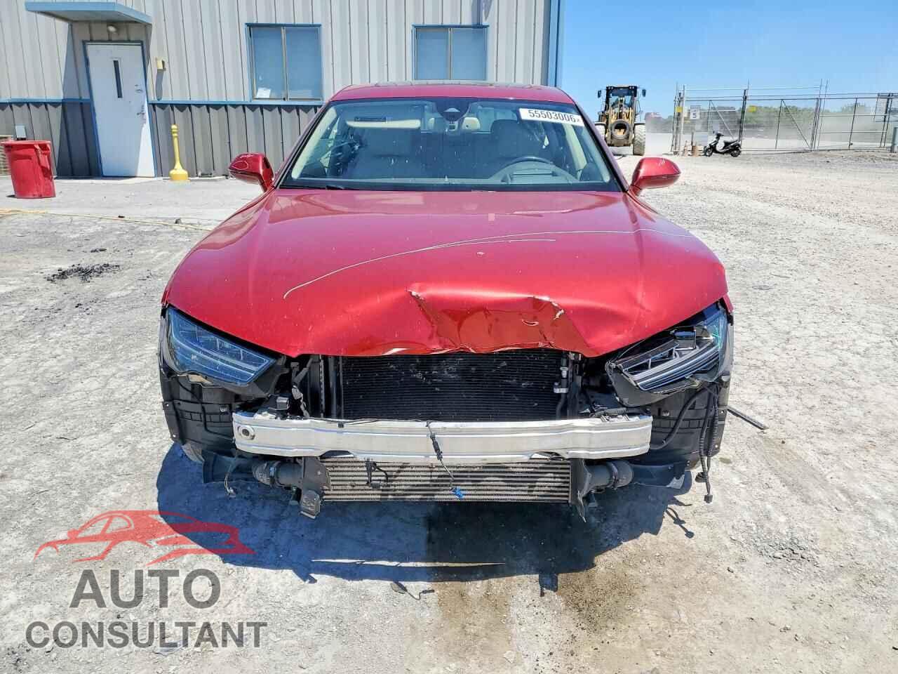 AUDI A7 2016 - WAU2MAFC4GN010450