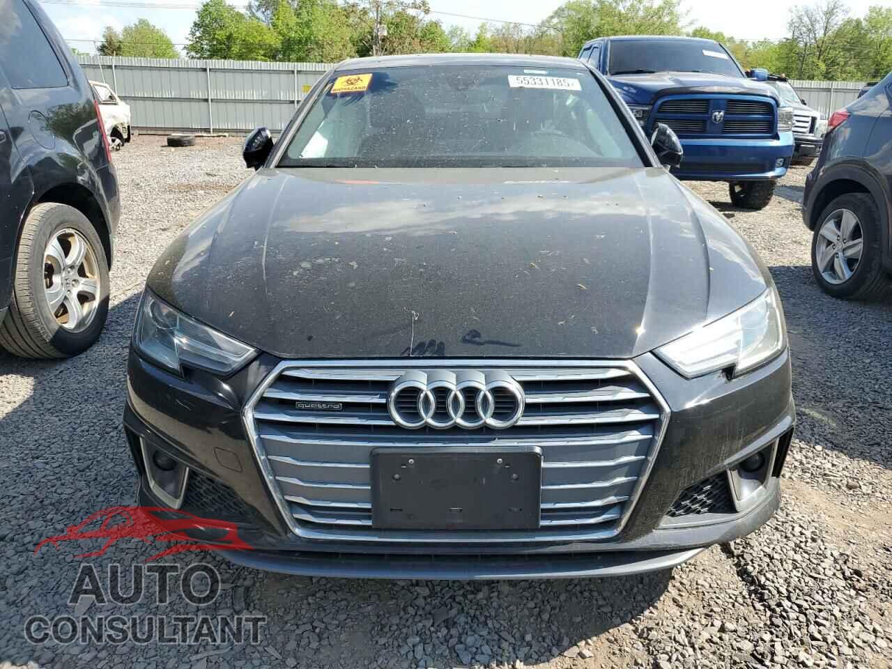 AUDI A4 2019 - WAUDNAF45KN018595