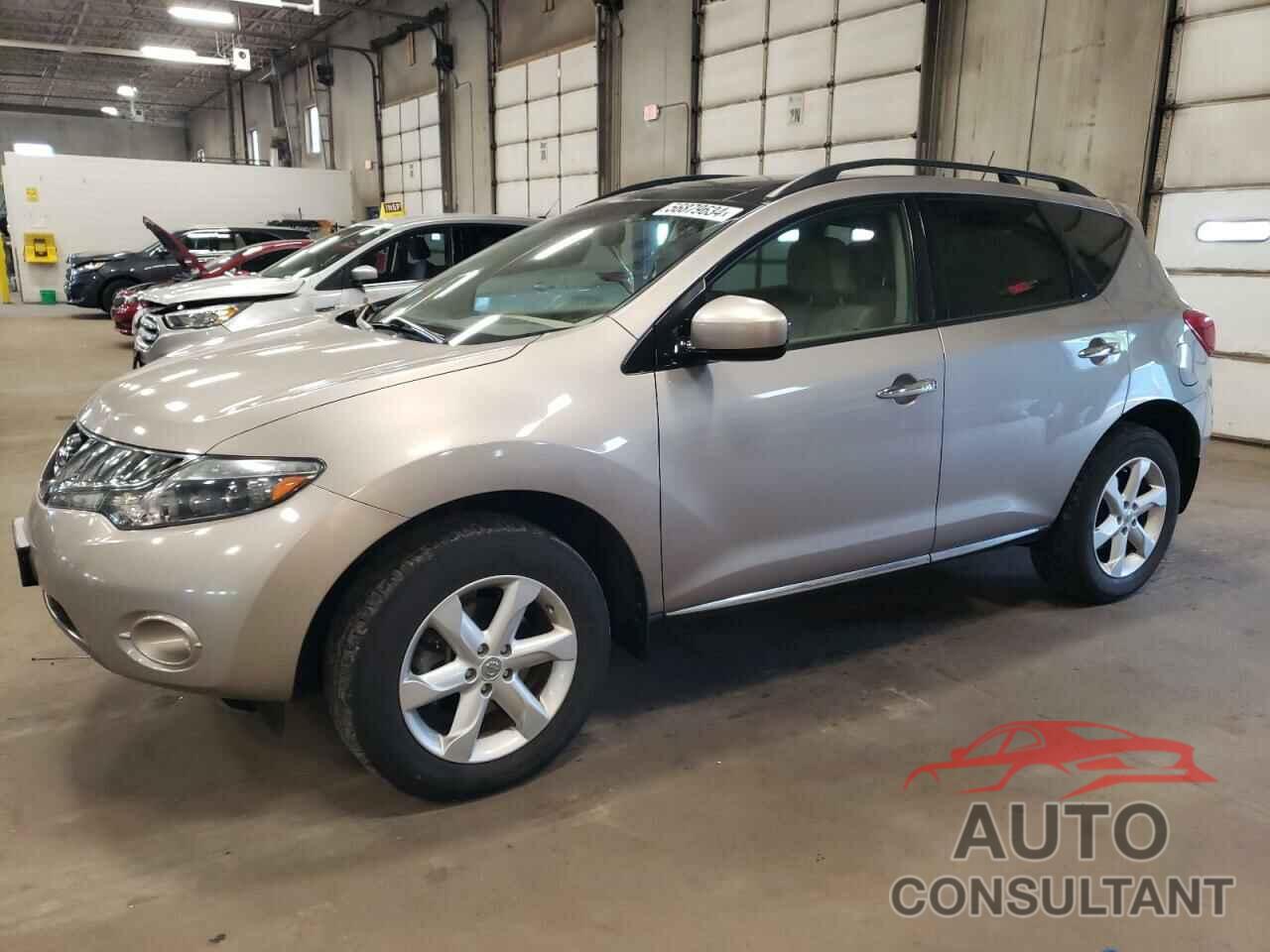 NISSAN MURANO 2009 - JN8AZ18W69W206317