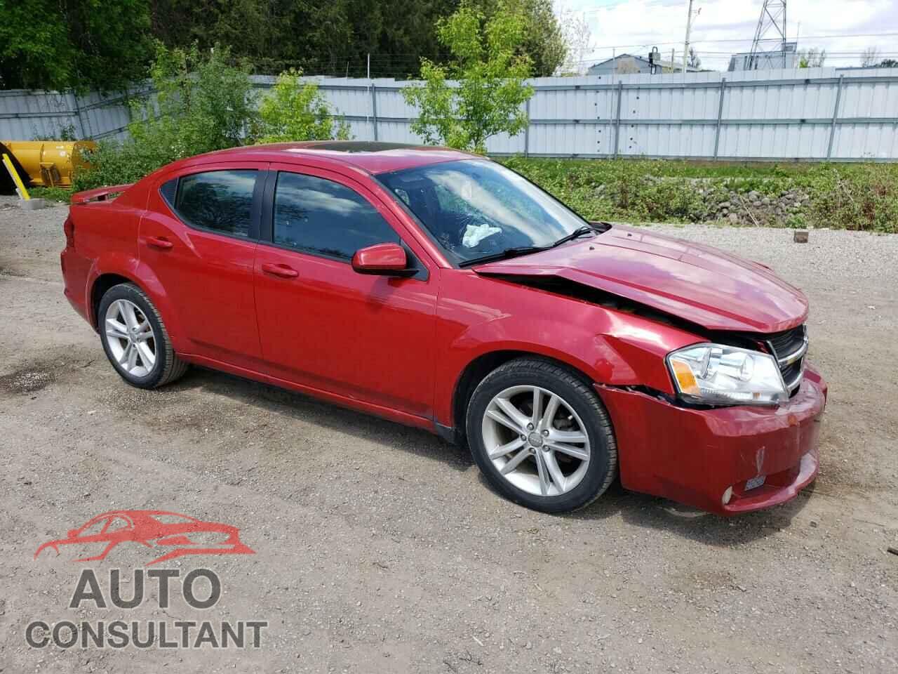 DODGE AVENGER 2012 - 1C3CDZCB3CN258544