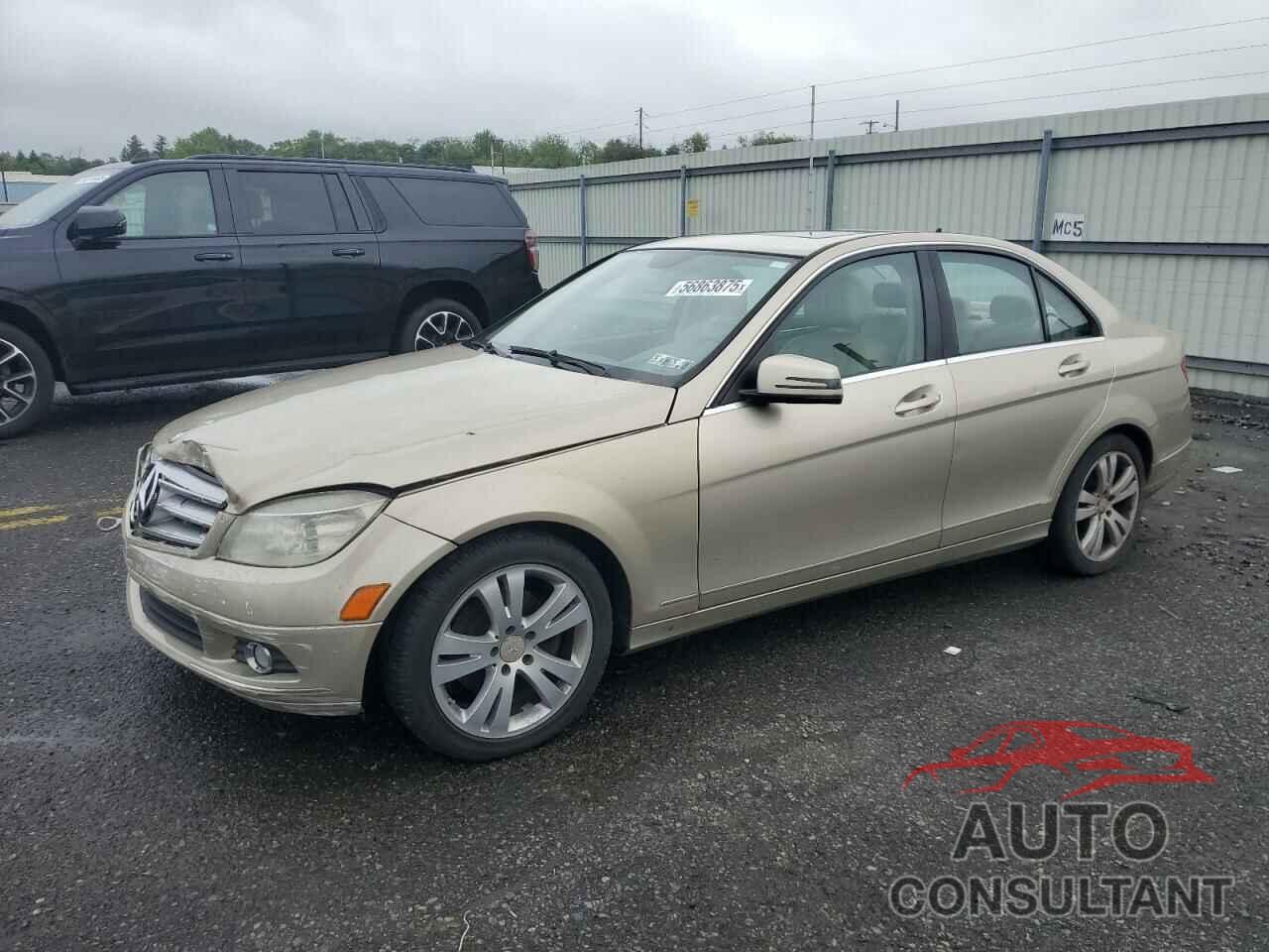MERCEDES-BENZ C-CLASS 2010 - WDDGF8BB6AF417685