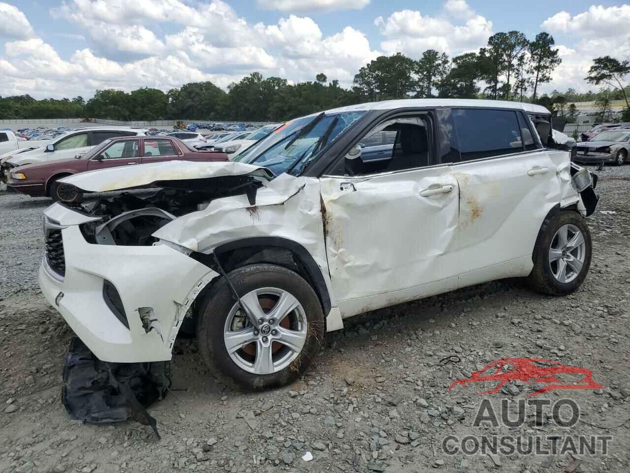 TOYOTA HIGHLANDER 2021 - 5TDCZRAH3MS528596