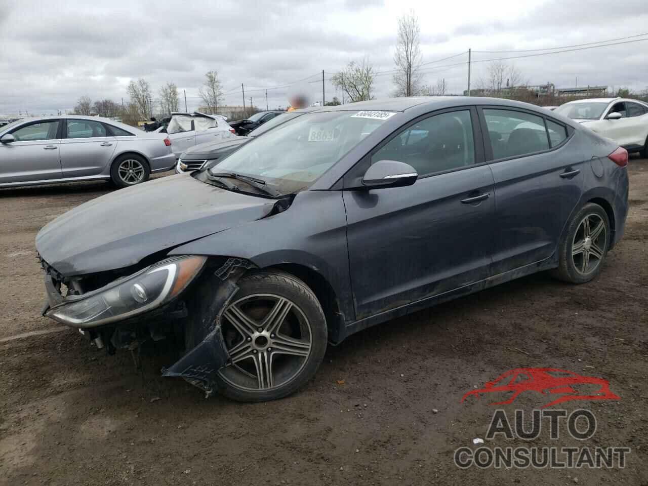 HYUNDAI ELANTRA 2018 - KMHD84LF7JU517903