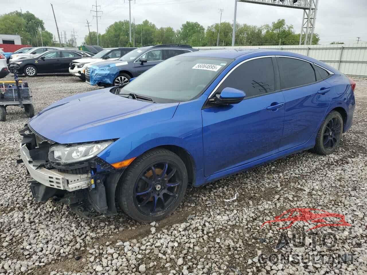 HONDA CIVIC 2017 - 19XFC2F58HE057307