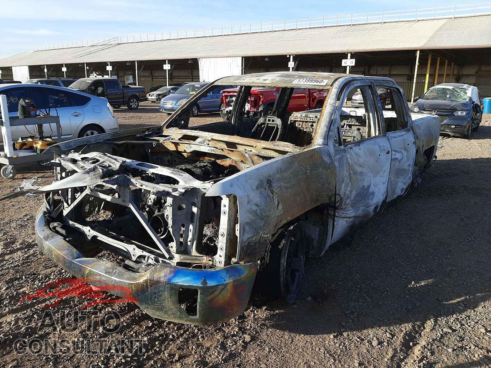 CHEVROLET SILVERADO 2017 - 3GCPCREC8HG233502