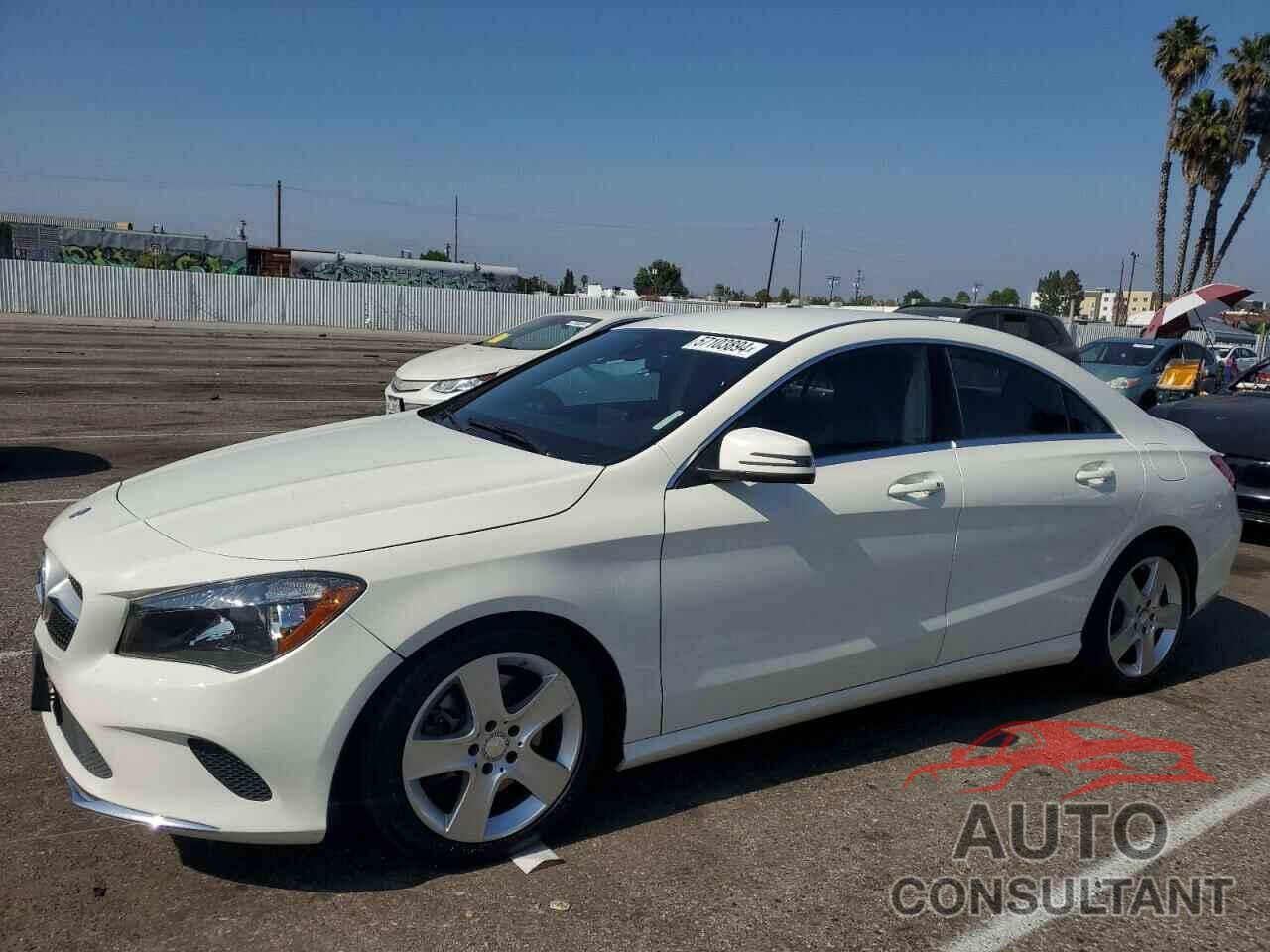 MERCEDES-BENZ CLA-CLASS 2017 - WDDSJ4EB8HN490232