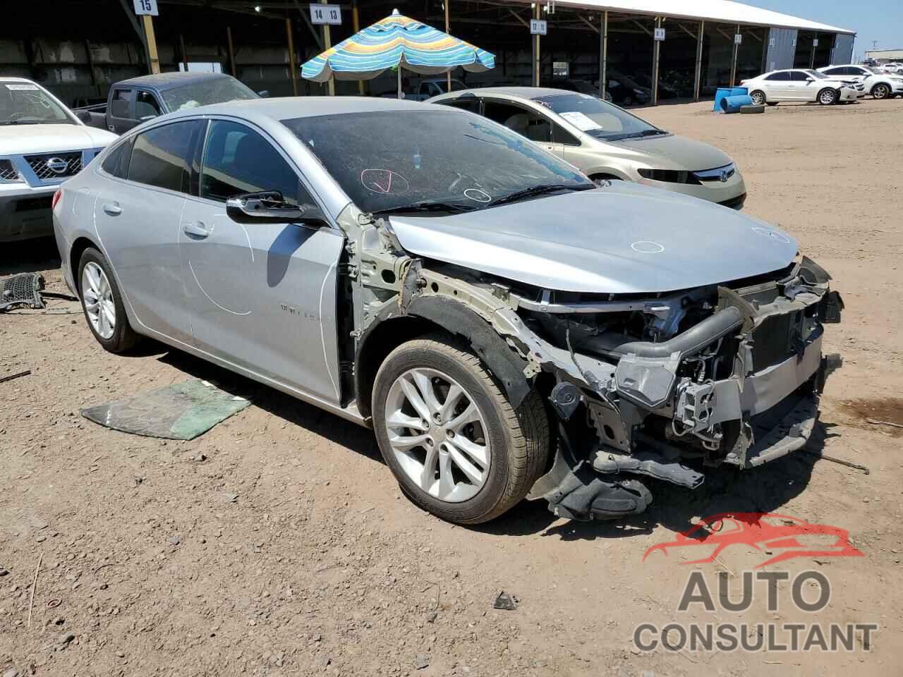 CHEVROLET MALIBU 2017 - 1G1ZE5ST4HF130684