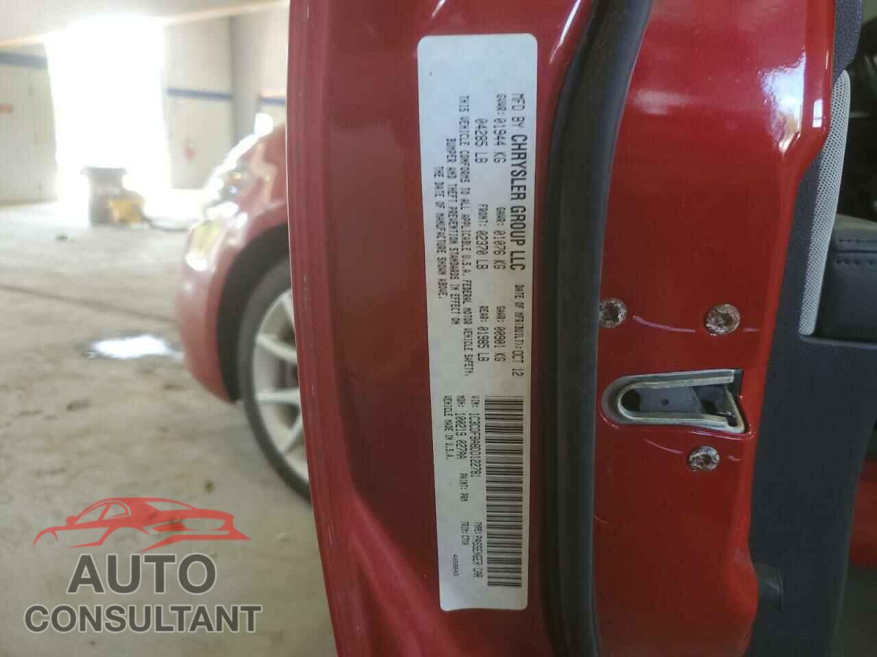 DODGE DART 2013 - 1C3CDFBA8DD122781